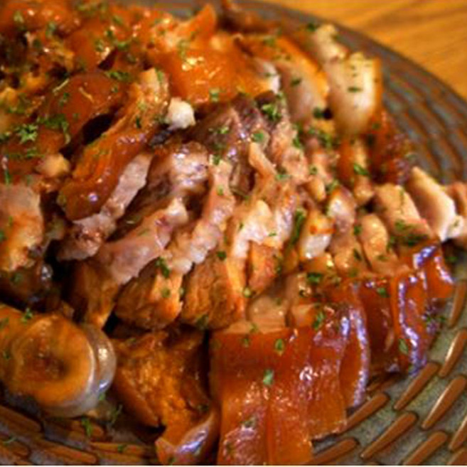 안씨네족발 국내산 통족발 뼈없는 순살족발 500g이상 소스2종, 3개, 500g