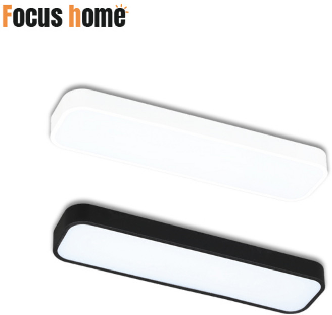 [포커스홈] LED 모던 주방등 소 30W 국산 화이트 블랙 조명 주광색 주백색 전구색