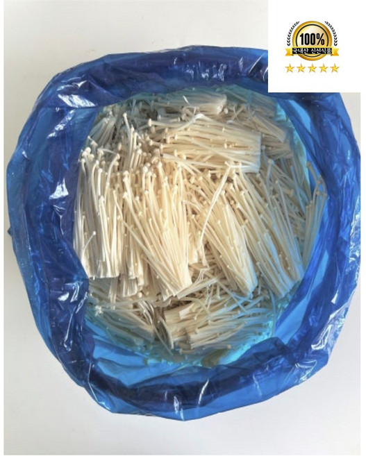 국내산 팽이버섯 벌크 팽이버섯, 1개, 6kg