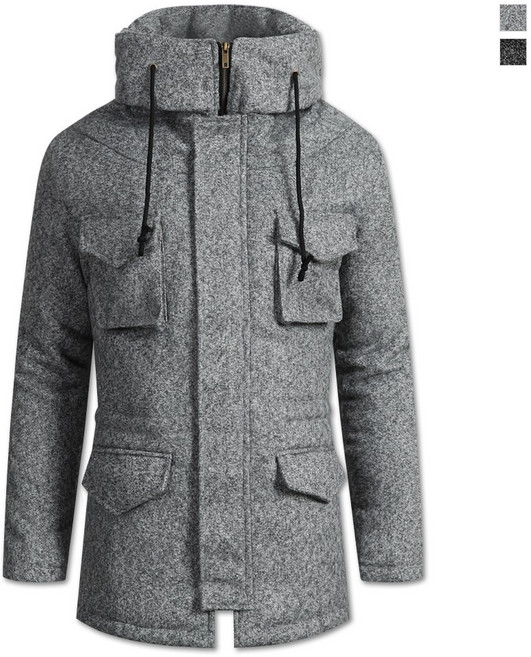 제이붐 남성용 보카시 긴팔 패딩야상 JK95