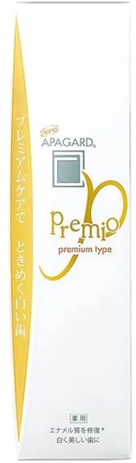 아파가드 (APAGARD) 프레미오 53g 화이트닝 미백 착색 오염 충치 예방 치약 프리미엄 타입 (의약부외품) × 53 grams 페이스트 어른, 1개 - 쿠팡