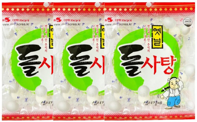 [체리쥬니] 옛날 돌 사탕 (3개)-20250403_ETT, 70g, 3개