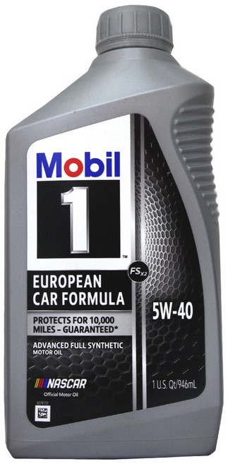Mobil 1 歐洲車專用配方 5W40 全合成機油, 1個