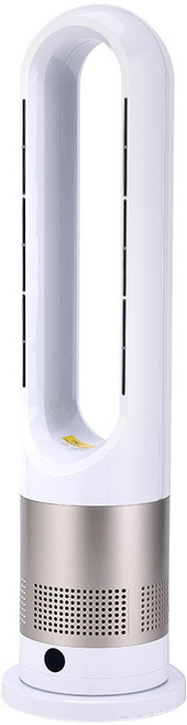 날개없는 냉온풍기 무소음 스탠드형 캠핑용 터워형 에어컨 2가지 색상, 골드, LFJ-22