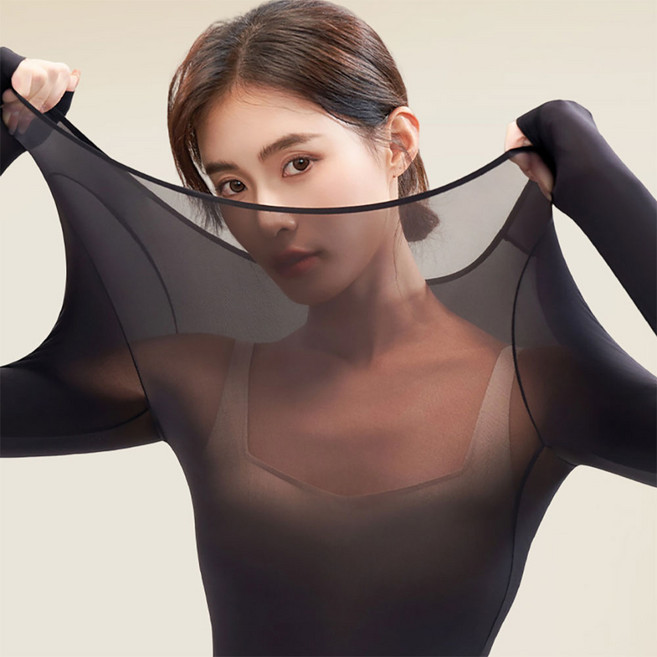 세렌디 따뜻한 겨울 여성 보온내의세트 가벼운 착용감 프리사이즈