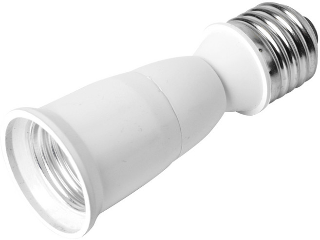 램프 연장 소켓 E26-E26 길이 9.5cm 연결 소모갈용, 1개