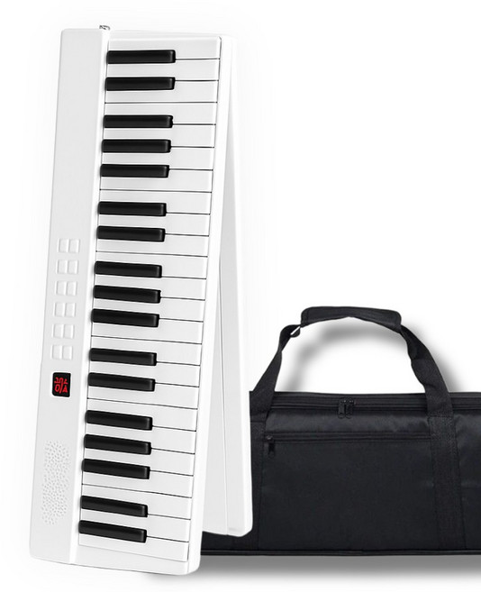 eleo 전자피아노 접이식 피아노 88건반 휴대용, BE_CK514화이트