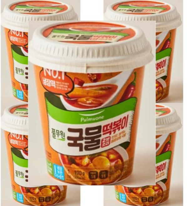 풀무원 2분조리 국물떡볶이 170g 5개