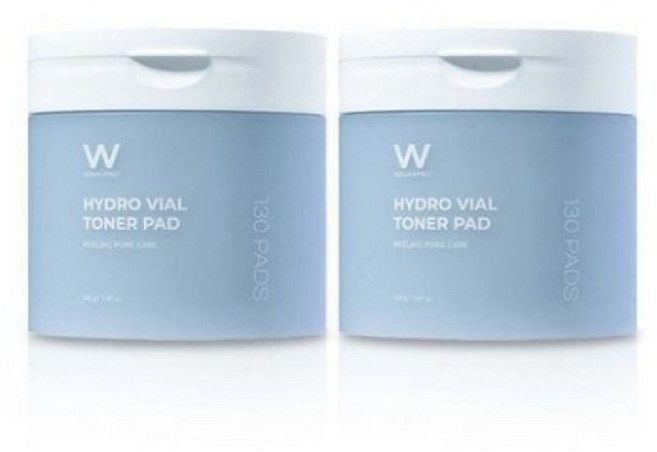 원진이펙트 하이드로 바이알 토너 패드 130매 2개