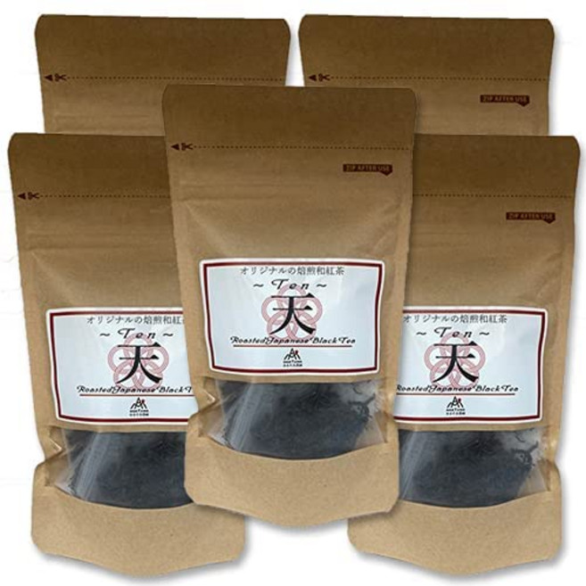 TB JAS 볶은 일본 홍차 천 2gx12개×5봉 세트 국산 미나마타 홍차 유기 인증, 2g, 12개