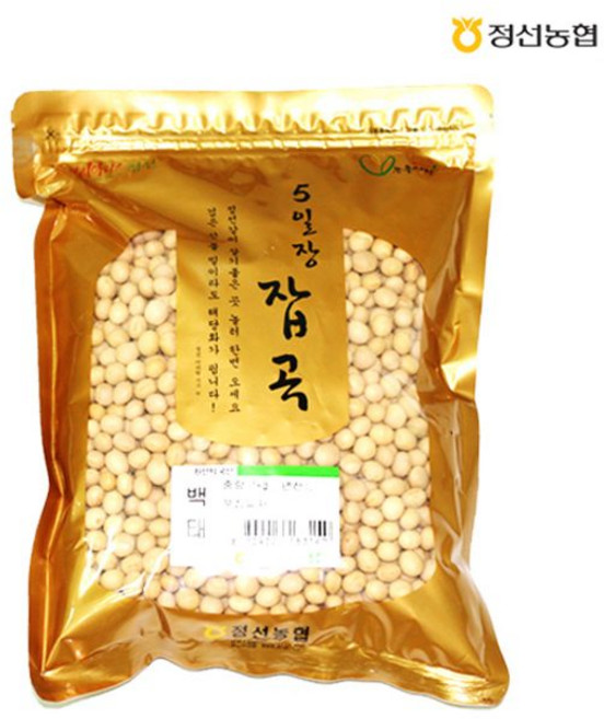 [정선농협] 5일장잡곡 백태, 없음, 2kg, 1개