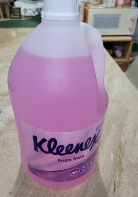 온통 GOOD 핸드워시 폼 솝 그린플로럴향 4L 물비누, 1개