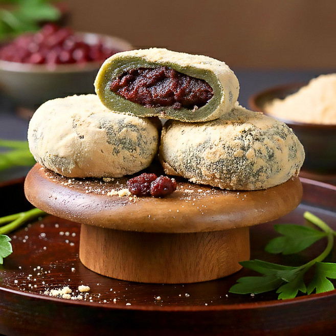 영의정]맛폭탄 국내산전통방식 향긋하고 쫀득한 쑥오쟁이영양떡50g 10+10+10선물용, 30개, 50g