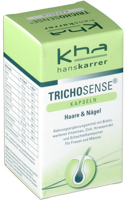 한스카러 트리코센스 60캡슐x2통 모발 손톱 강화 TrichoSense, 1개, 60정