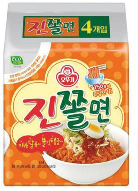 오뚜기 오뚜기 진짜쫄면 150g 16봉