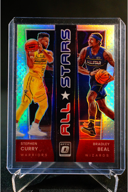 STEPHEN CURRY & BRADLEY BEAL NBA 카드 B74 스포츠 카드