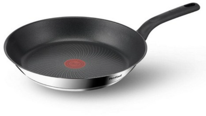 테팔 인덕션 티타늄 3X 스테인리스 스틸 뉴이모션 프라이팬 18cm, 1개