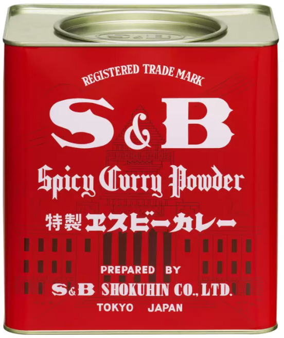 S&B SNB 에스비 카레가루 2kg 일본 스파이시 커리 파우더 분말 대용량 업소용, 1개