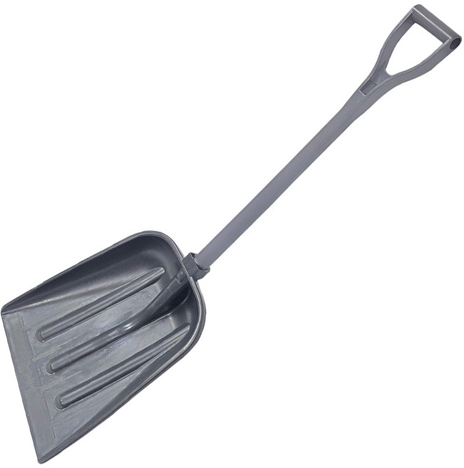 눈삽 넉가래 다목적 원터치 P삽 회색, 원터치p삽 회색, 1개