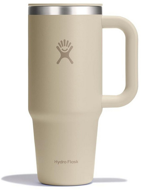 Hydro Flask 커피 여행용 텀블러 머그 - 단열 스테인리스 스틸 누출 방지 핫 & 아이스 커피 컵 680.4g(24온스) 비치플럼 퍼플, OAT