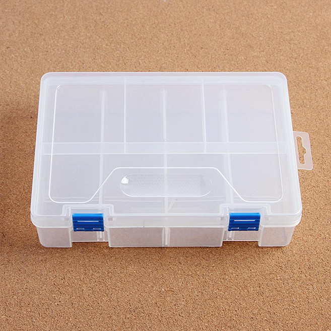 고리 칸칸수납정리함 상비약 공구 낚시도구 리빙박스 보관함 거치대, 1개