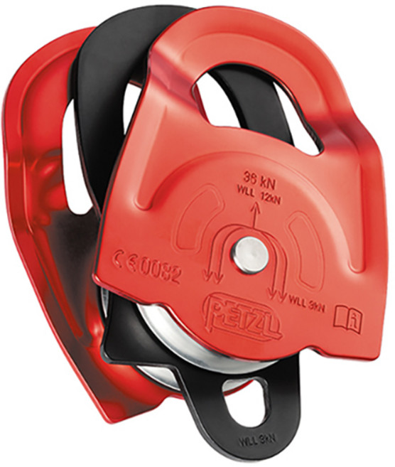 화메디 [페츨] 트윈 이중 푸르직 도르래 AP-P65A, 레드 (AP-P65A)