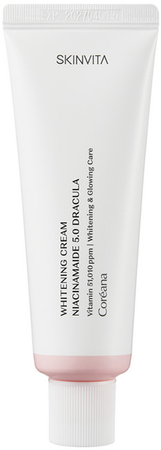 [민감피부용 톤업크림]코리아나 스킨비타 화이트닝 크림 나이아신아마이드 5.0 드라큘라, 1개, 60ml