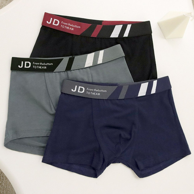 제임스딘 네이처 페브릭 주니어 드로즈 3종세트 팬티