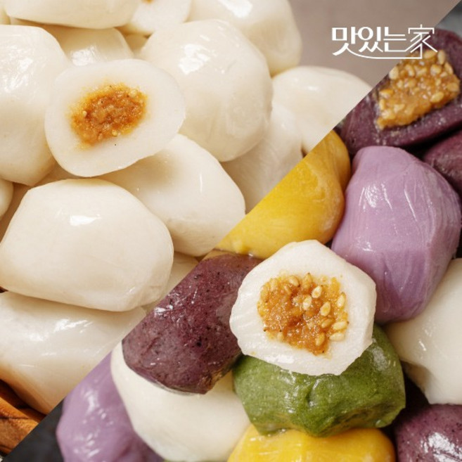 차이 오색송편 1kg+차이 흰송편 1kg, 없음