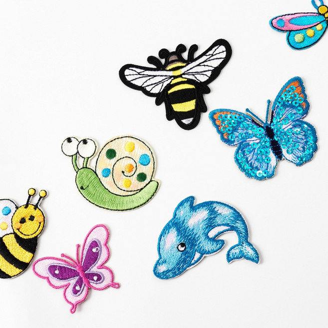 (T339) 자연 생물 와펜, (T339-18) 돌고래, 1개