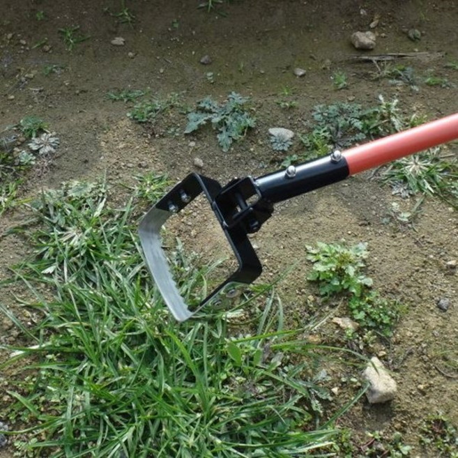 까딱호미 서서하는 잡초 제거 농기구 날교체가능 제초 제설 눈치우기 넉가레, 1세트