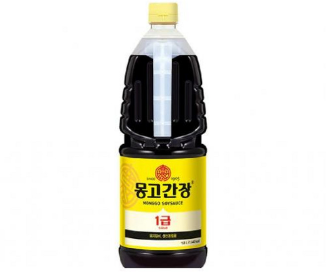 몽고간장 1급 몽고식품 마산몽고 1.8L, 1개