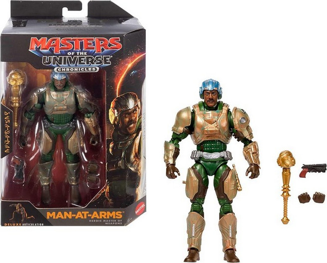Masters of the Universe 액션 피규어 Chronicles Man-At-Arms 16.5cm(6.5인치) 스케일 2026 영화 정확도 30포인트 관절 370
