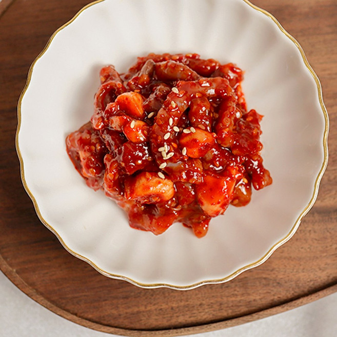 [전라도친정엄마] 고향의 전통 맛 호남 맛나는 젓갈 오징어젓, 1개, 500g