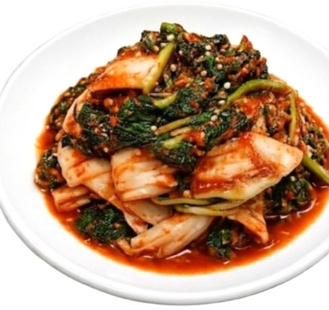 전라도 국내산 갓담은 맛있는 얼갈이열무김치, 2kg, 1개
