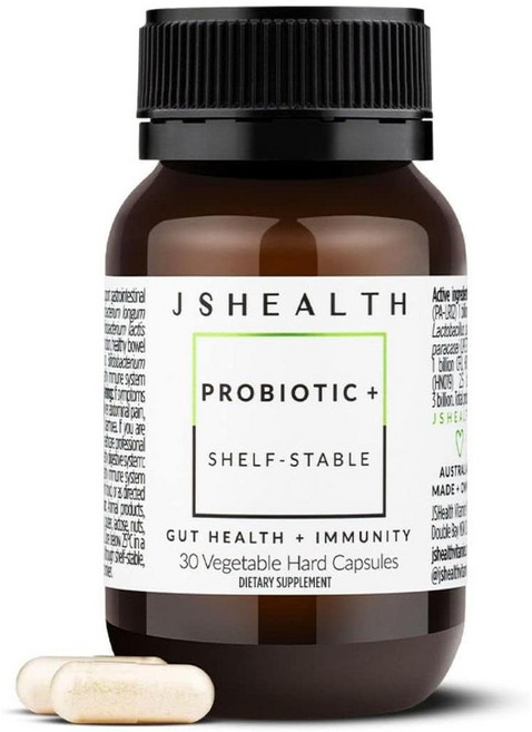 호주 제이에스헬스 JSHEALTH Probiotic + Shelf-Stable 프로바이오틱스 + 유산균 베지캡슐, 3개, 30정