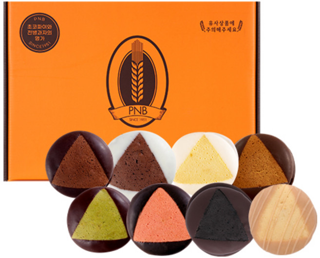 미니초코파이 12개 세트 | 전주 수제 초코파이 [PNB풍년제과 공식 인증 판매점], 540g, 1세트