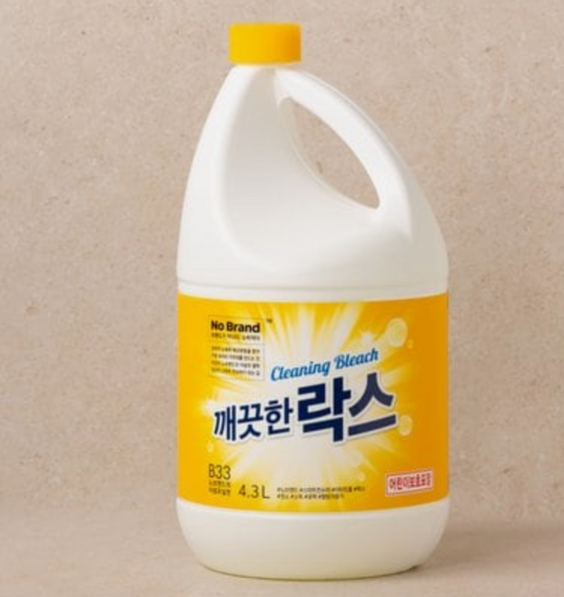 노브랜드 깨끗한 락스, 4.3L, 1개