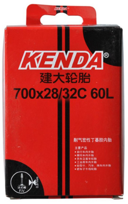 맘모스바이크 켄다 자전거 튜브 700C 28-32C 프레스타 밸브 48mm, 1개