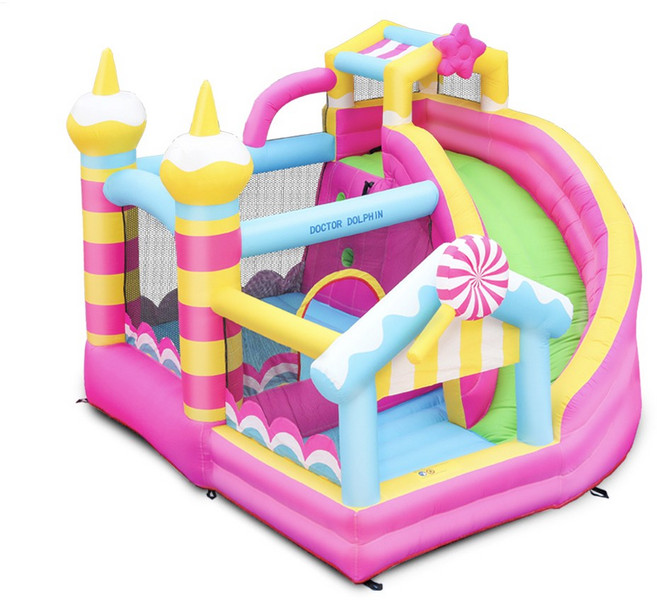 바운스브라더스 2060S 캔디 캐슬 올에어 에어바운스, 1개