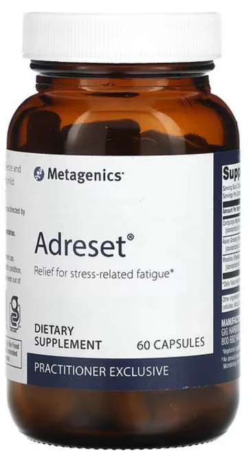 메타제닉스 동충하초 아드레셋 60캡슐 홍경천 진세노사이드 로디올라 로세아, 1개, 60정 - 쿠팡