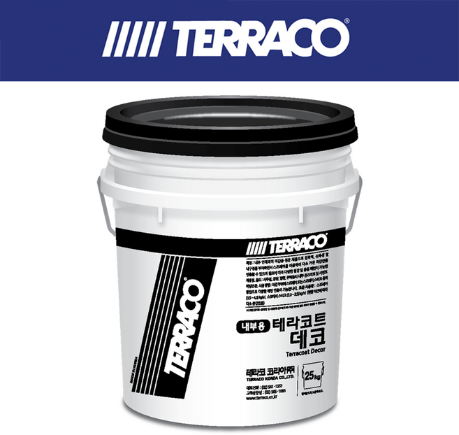 테라코 데코 25KG (내부용 텍스쳐드 마감재), 테라코 데코 25KG (내부용), TK500, 1개