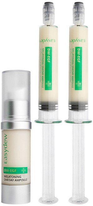 이지듀 DW EGF 멜라토닝 원데이 앰플 세트 기미앰플, 1개, 31ml