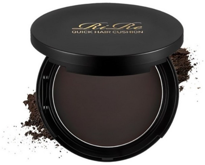 리르 퀵 헤어 흑채 쿠션 14g, BROWN COLOR, 2개