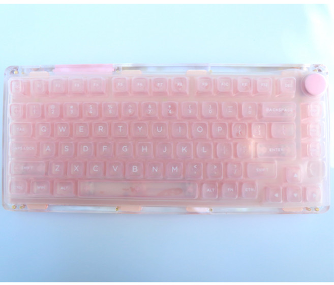 와이케이몰 키붐 팬텀 81 V2 호환용 키스킨 고급 TPU 고탄력 방수 키보드 커버 KiiBOOM Phantom 81 V2, 1개