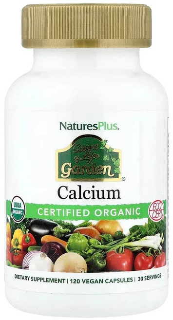 네이쳐스플러스 소스 오브 라이프 가든 칼슘 120 비건 캡슐, 3개, 120정 - 쿠팡