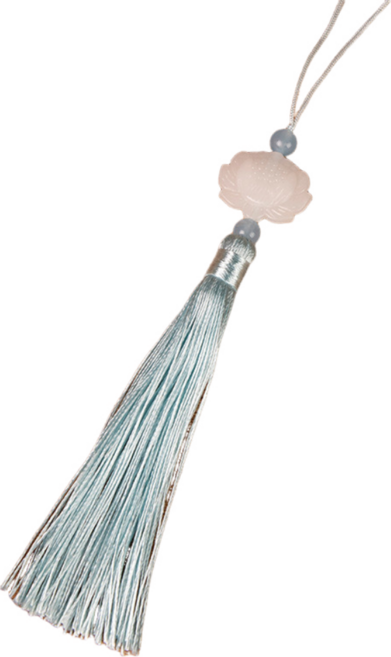 전통연꽃 프링클 노리개