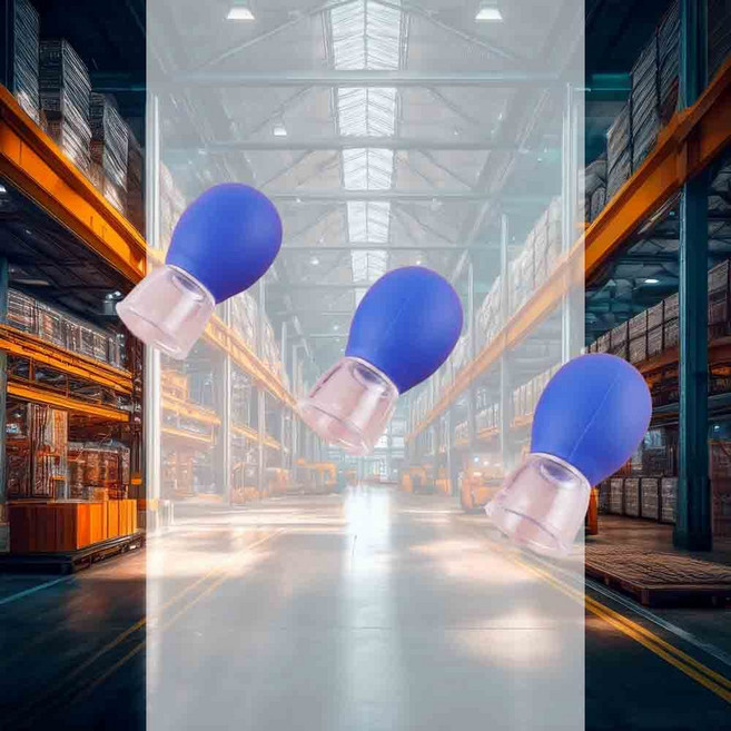 실리콘 페이스 컵 2p 미용 림프선 휴대용 주름 가정용 어깨