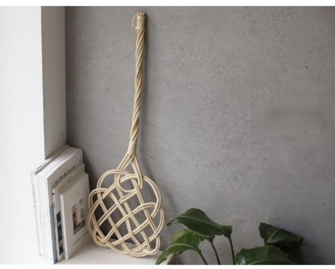 카라멜샵 라탄 이불 털이개 먼지 털이개, 1개, 단품