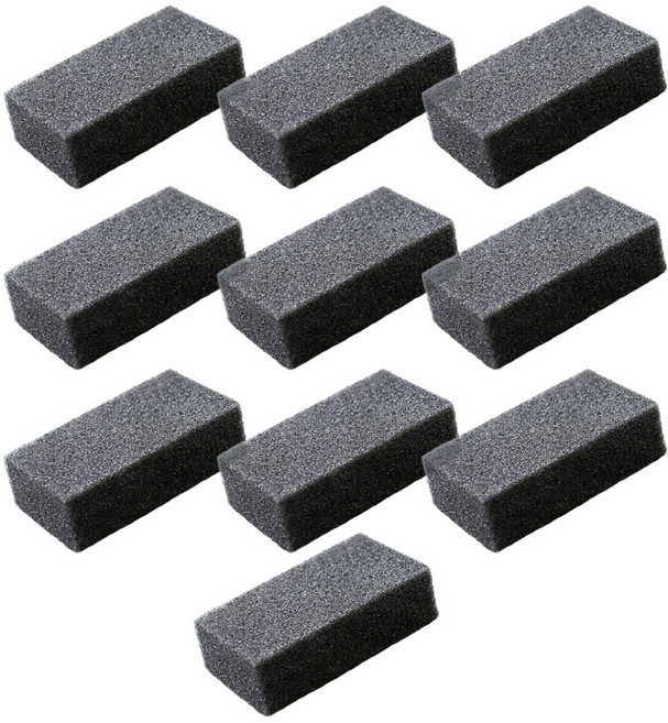 머리앤 미용 스펀지 스폰지 10개입, 1개, 검정